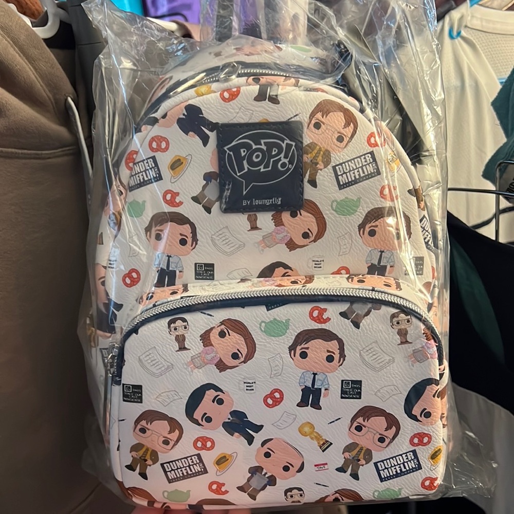 NWT. POP! by Loungefly The office mini backpack